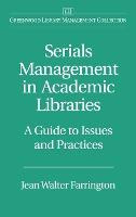 Libro Serials Management In Academic Libraries : A Guide ...