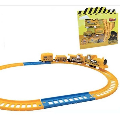 Trem Trenzinho De Carga Ferrorama  - 12 Peças - Up Toys
