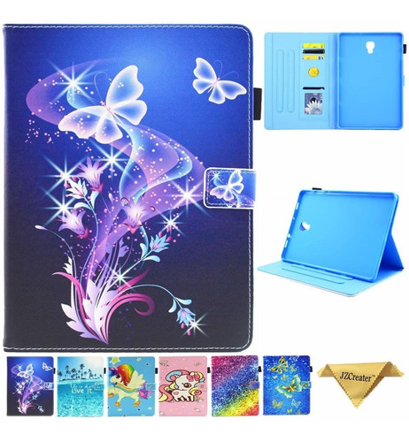 Galaxy Tab A . Case, T Case,  Pu Leather Folio Stand Wa...