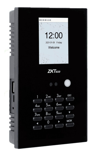 Reloj  Biometrico Control De Asistencia  Facial Zk Lface-10