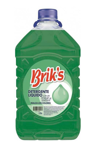 Detergente Matic Briks Verde 5 Litros