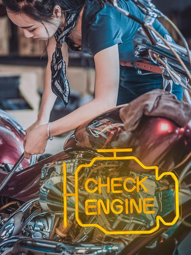 Lámpara Led Decorativa Check Engine 110-220 V