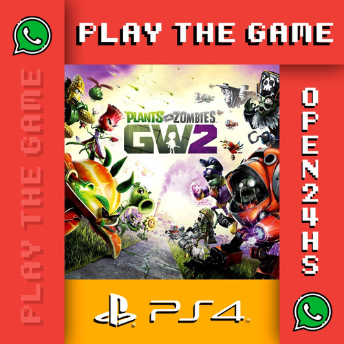 Plants Vs Zombies Garden Warfare 2 Ps4 Digital 2° | Open24hs