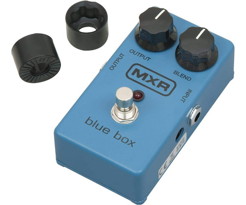 Mxr M103 Blue Box Octave Fuzz Bundle Fuente De Alimenta...