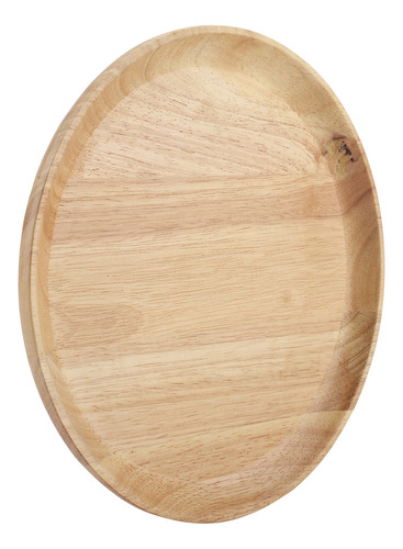 Plato Redondo De Madera Para Té, Sushi, Aperitivos Y Frutas