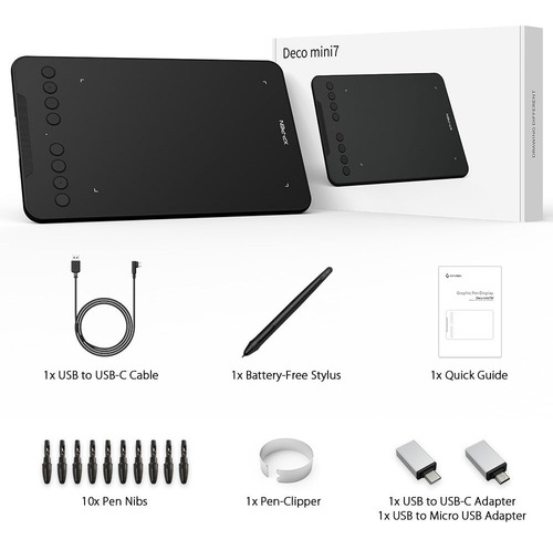 Xppen Deco Mini7 Tableta Grafica Tabla Digitalizadora Profes