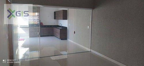 Imagem 5 de 12 de Casa Com 3 Dormitórios À Venda, 120 M² Por R$ 450.000 - Residencial Ary Attab - São José Do Rio Preto/sp - Ca2170