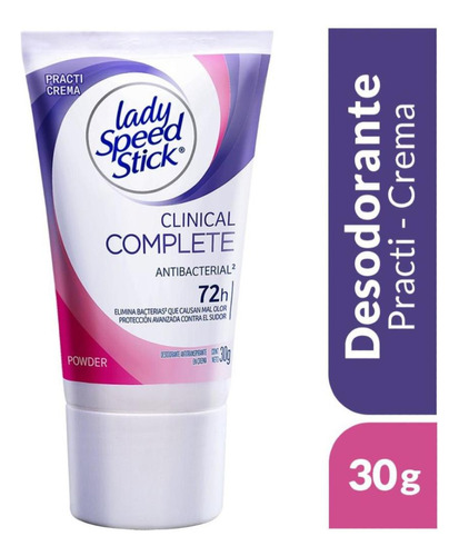 Desodorante Lady Speed Stick Clinical 30gr Por 12 Unidades 