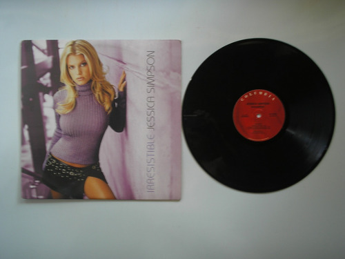 Lp Vinilo Jessica Simpson Irresistible Printed Usa 2001