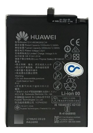 Bateria Huawei P20 Hb396285ecw