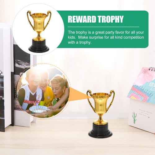 . Trofeos De Juguete Pequeños Trophy, 12 Unidades