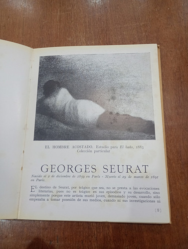 Libro Seurat Miniaturas Hyperion R. Cogniat Hermes 1953 (Usado)