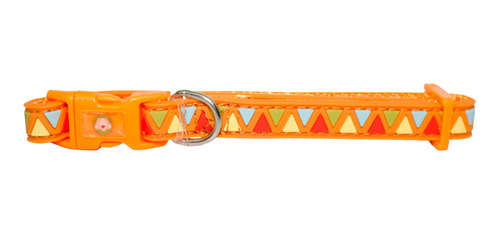 Collar Triángulo Naranja Tallas M Perro Mascan 