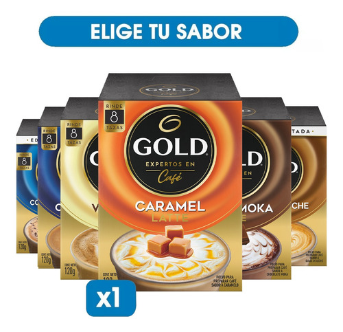 Cafe Premium Gold 8 Sobres De 15g - Elige Tu Sabor