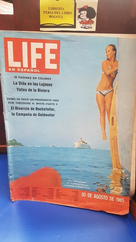 Revista Antigua - Life - 1965 -como Se Hace Un Presidente 2