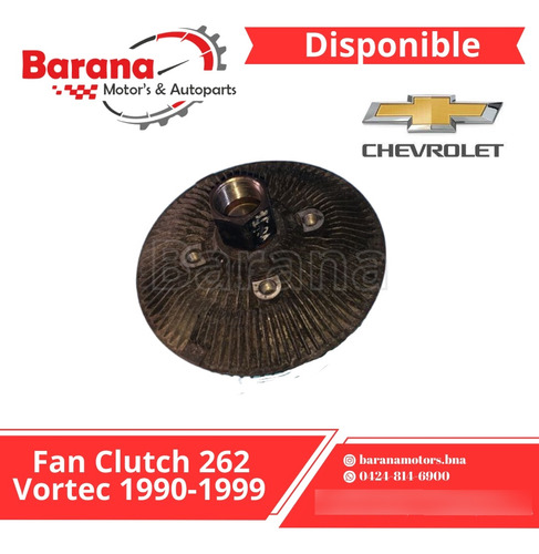 Fan Clutch 262 Vortec 1990-1999