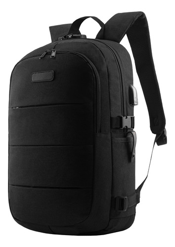 Mochila Porta Notebook Candado Antirrobo Usb Urbana 