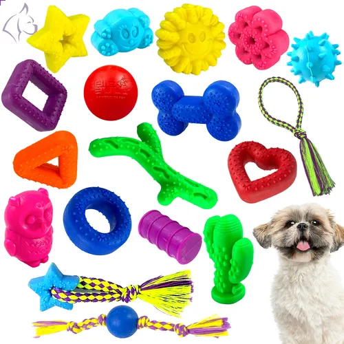 Kit Big Bull 10 Brinquedos Pet Interativo Anti Stress Cachorros F...