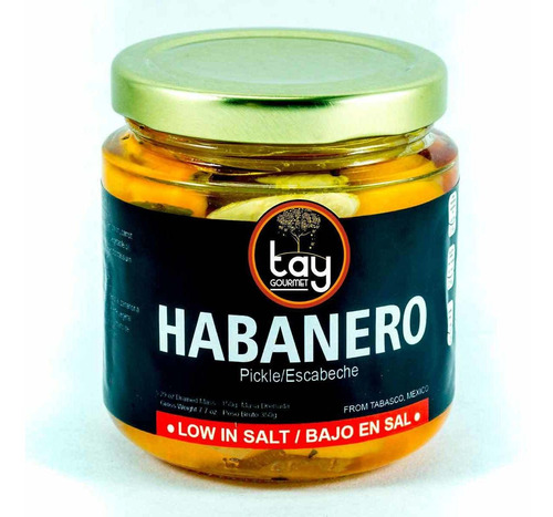 Chiles Habaneros Tay Gourmet En Escabeche