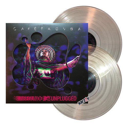 Cafe Tacuba Un Segundo Mtv Unplugged / Clear 2 Lp Vinyl