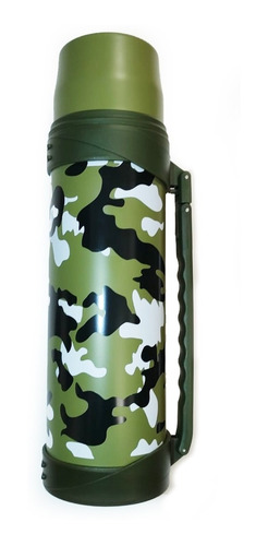 Termo Acero Inoxidable 1,7 Litros Camuflado Doble Pared