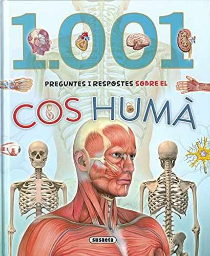 1.001 Preguntes I Respostes Sobre El Cos Humà, de Susaeta, Equip. Editorial Susaeta, tapa pasta dura, edición 1 en español, 2021