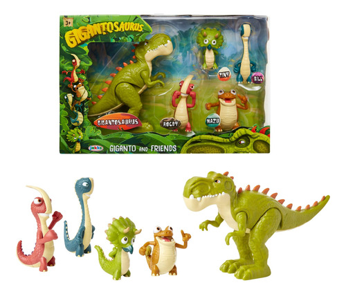 Paquete De Figuras Multiples Gigantosaurus