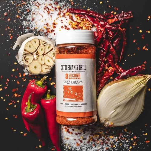 Condimento Carne Asada Mezcla Picante 283 Gr 8 Second Ride