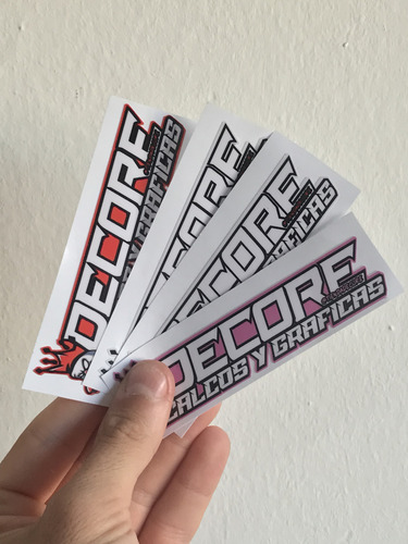 Calcomanias/stickers Individuales X10 Variadas