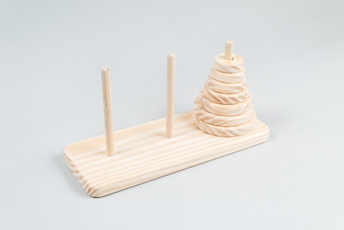 Imagem 2 de 3 de Torre De Hanoi - Olly Toys