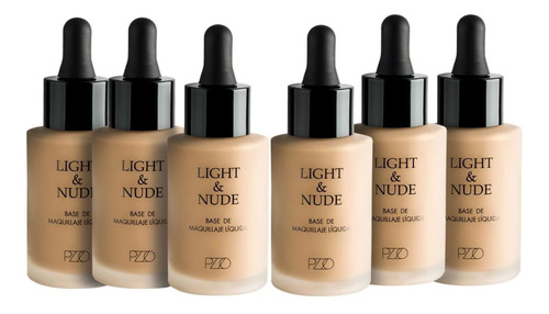 Base De Maquillaje Petrizzio Light & Nude 02 Pack 6