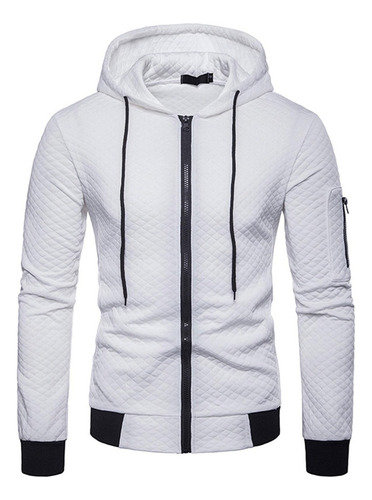 Tops Hombre Sudadera Gym Manga Larga Cordón Capucha P 9211