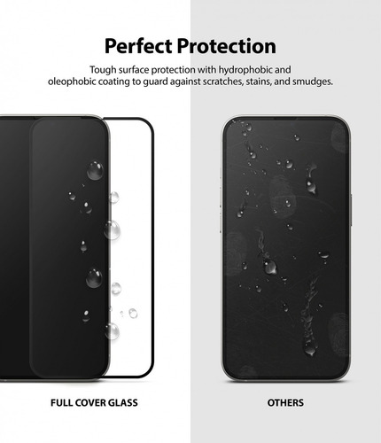 Imagen 6 de 10 de Templado Full Ringke Para iPhone 13 13 Mini Pro Pro Max