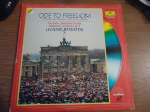 Laser Disc  Ode To Freedom-leonard Bernstein
