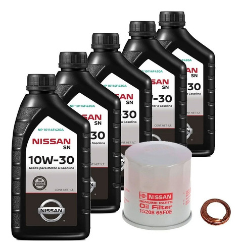 Kit Cambio De Aceite Nissan New Pathfinder R53 Original