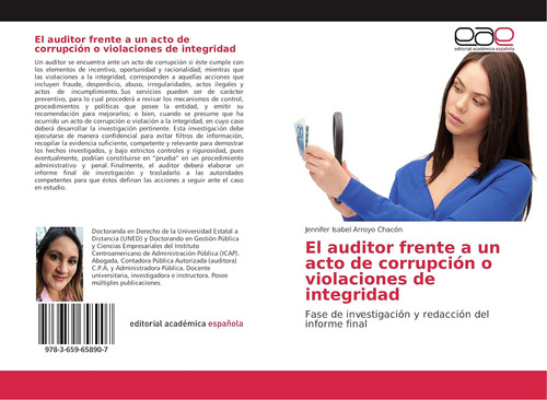 Libro: El Auditor Frente A Un Acto De Corrupción O Violacion