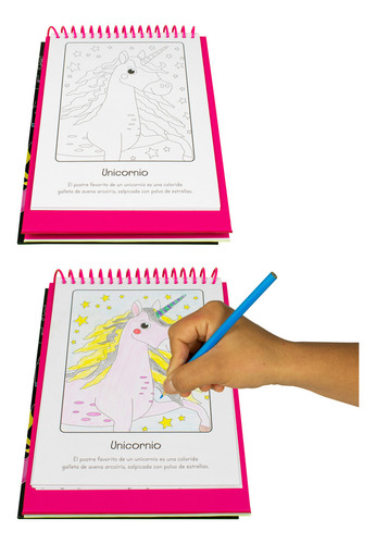 Unicornio. Raspa Y Colorea / Pd., De Silver Dolphin. Editorial Silver Dolphin Infantil, Tapa Dura, Edición 01 En Español, 2023