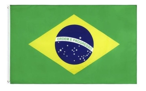 Bandera De Brasil 150* X90 Cm