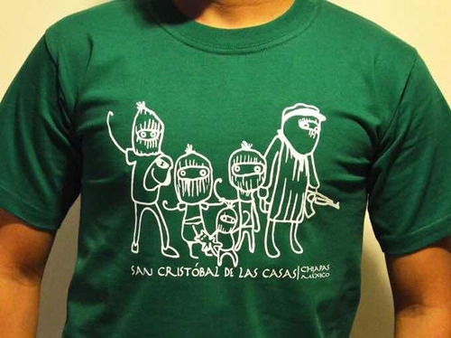 Playera Sancristobaldelascasas Zapatistas Ezln México