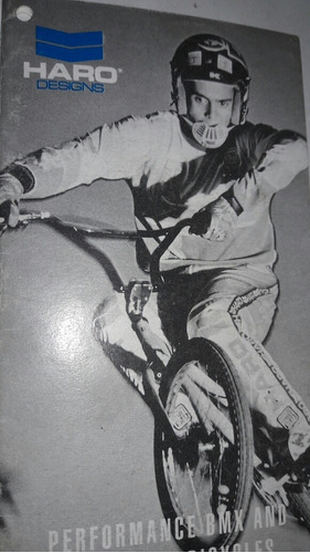 Haro Bmx Old School 1980's. Manual De Instrucciones. No Gt. 