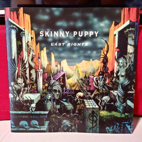 Skinny Puppy Last Rights, Metal Industrial Cd 1991 1ra Ed Us