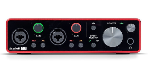 Focusrite Scarlett 2i2 3ra Generación