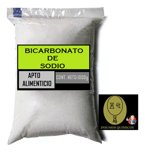 Bicarbonato De Sodio Puro  X  1  Kilo Consumo Alimenticio
