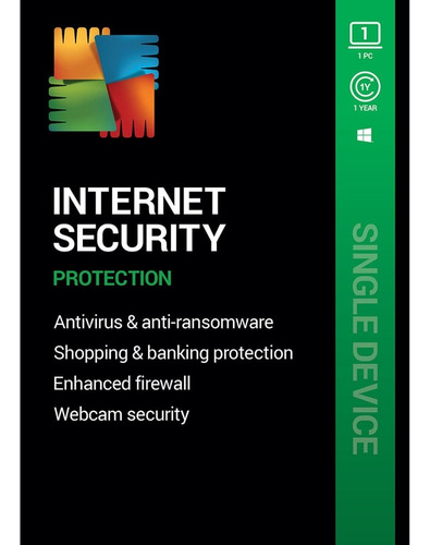 Avg Internet Security 1 Pc 1 Año Antivirus Original