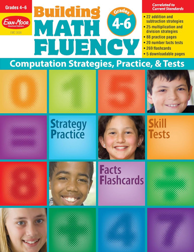 Libro: Building Math Fluency, Grades 4 - 6