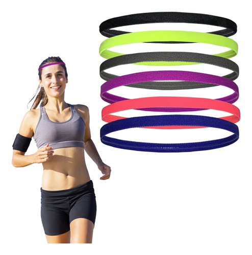 Diadema De Deportiva Antideslizante Absorción Del Sudor