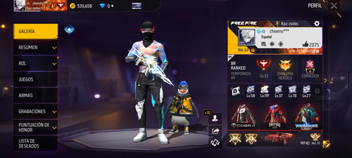 Cuenta De Free Fire