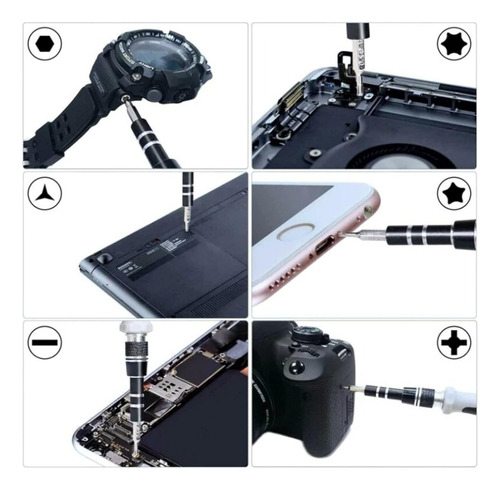 Juego Destornilladores Precisión 115 En 1 Teléfono Notebook