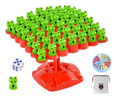 Juego Interactivo De Equilibrio De Ranas Para Dos