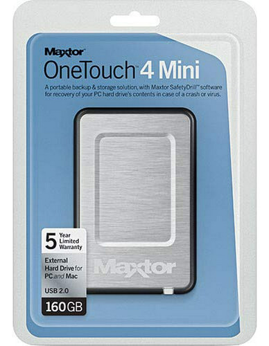 Onetouch Iii Mini Edition 160 Gb Usb 2.0 De Disco Duro Portá